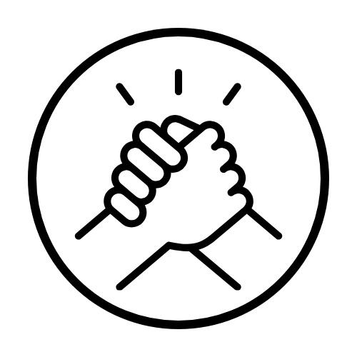 holding hands icon